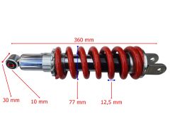 CROSS HONDA CRF 250 L  ARKA AMORTİSÖR 360 mm