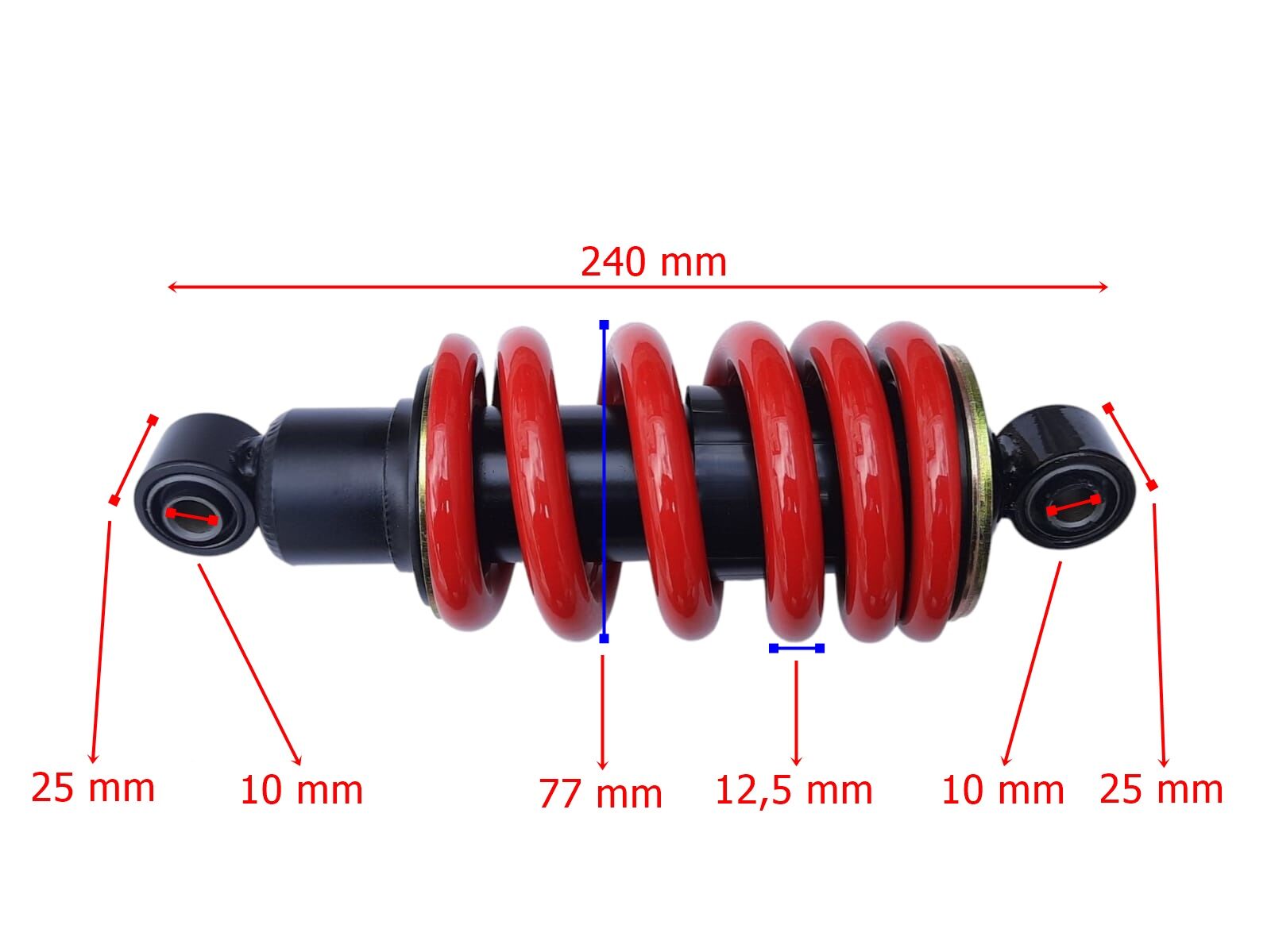ATV  ARKA AMORTİSÖR 24 CM