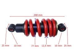 ATV  ARKA AMORTİSÖR 24 CM