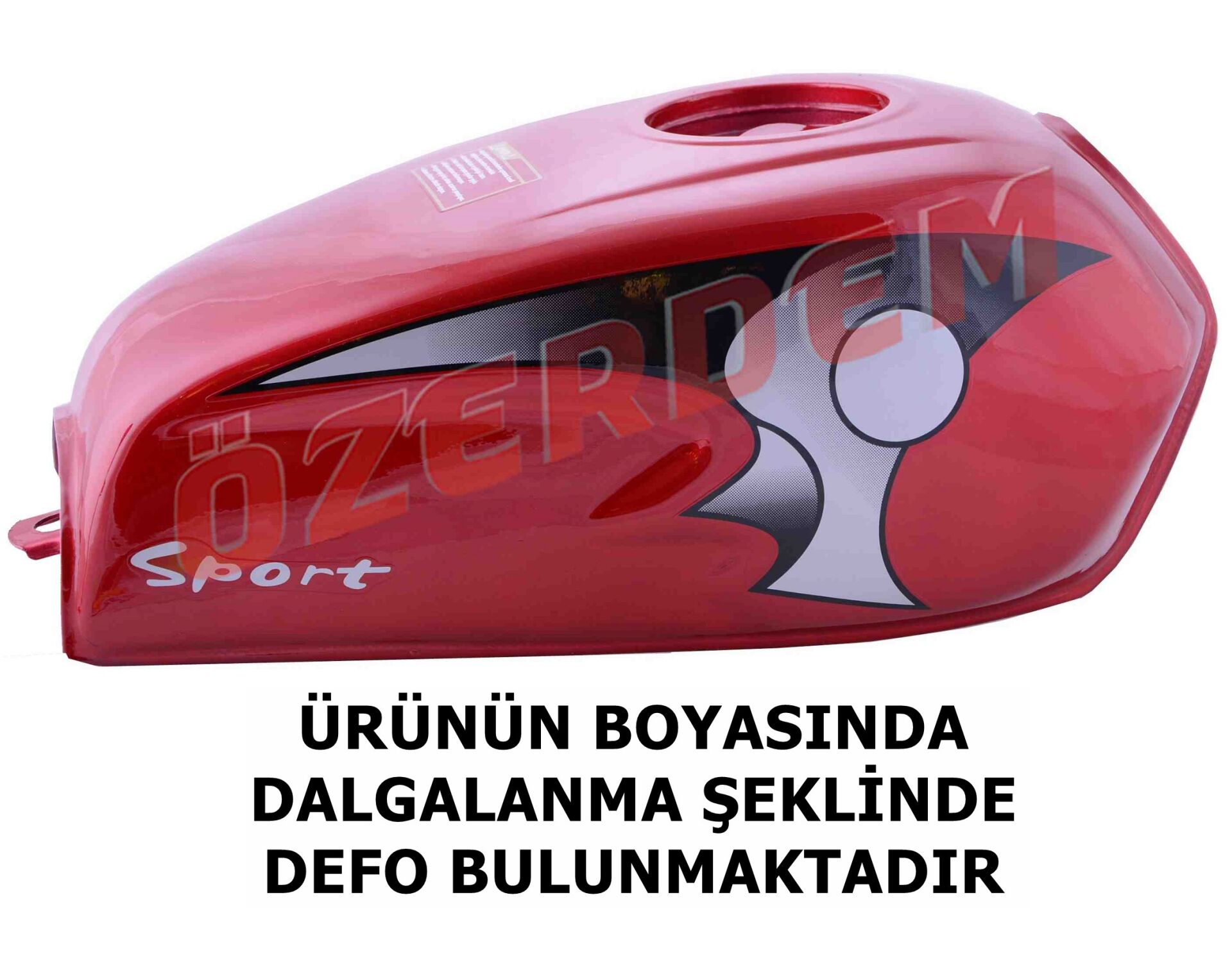 KUBA SPORT BENZİN DEPOSU (KIRMIZI BOYA DEFOLU)