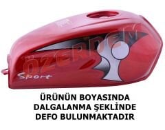 KUBA SPORT BENZİN DEPOSU (KIRMIZI BOYA DEFOLU)
