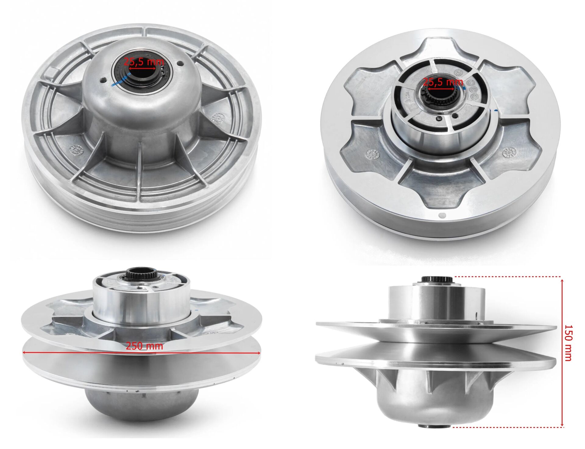 ATV TGB 1000 ARKA VARYATÖR KOMPLE