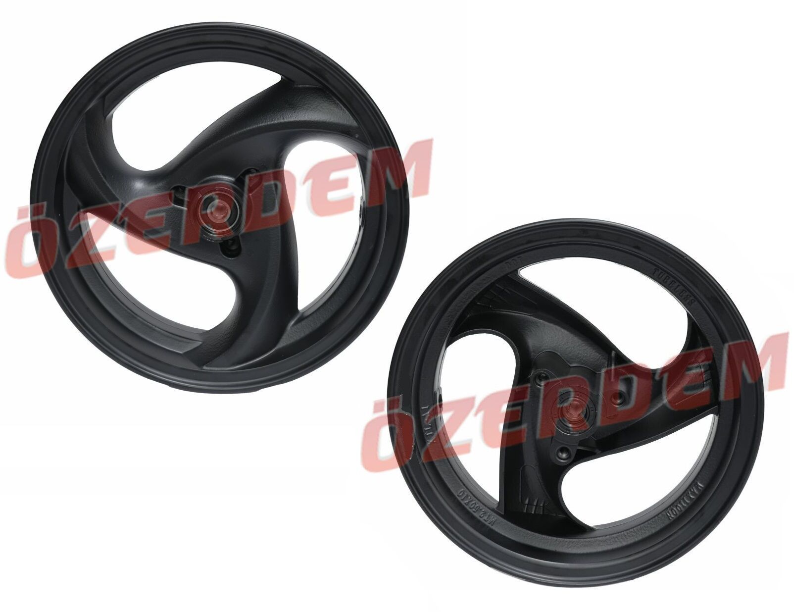 SCOOTER 50 ÖN JANT 2.50-10 SİYAH (MİL ÇAPI 12 mm) SPACE BLAZER FREEDOM