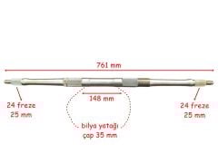 ATV KUBA HUSSAR 220T ARKA AKS MİLİ